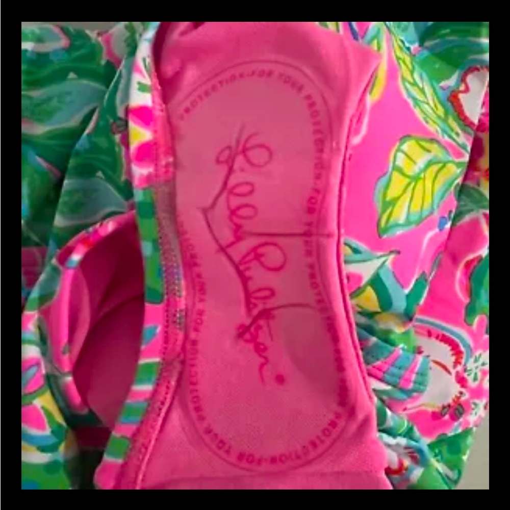NWT Lilly Pulitzer Ledger Journey To Jungle Floral Halter One Piece Swimsuit - Picture 6 of 8